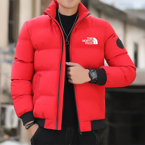 Fashionable and casual men's winter jacket outerwear cotton 2024 new