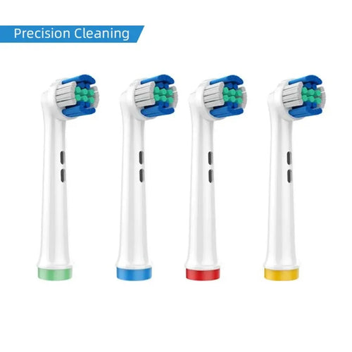 4PCS Dupont Bristle Electric Toothbrush Heads Whiten Teeth/Daily