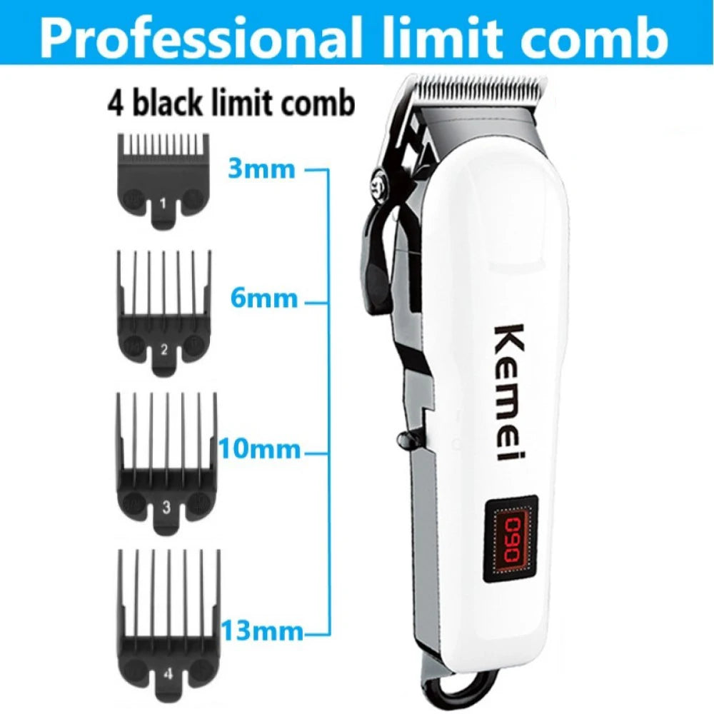 Electric Hair Clipper Hair Cut Maching Wireless Trimmer men