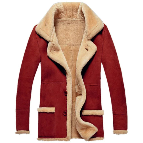 Autumn Winter Thickened Imitation Fur Jacket Men's Coat Fashion