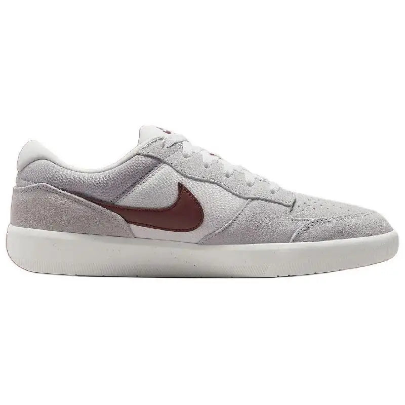 Nike SB Force 58 Skateboarding Unisex Low-top Light Gray Sneakers