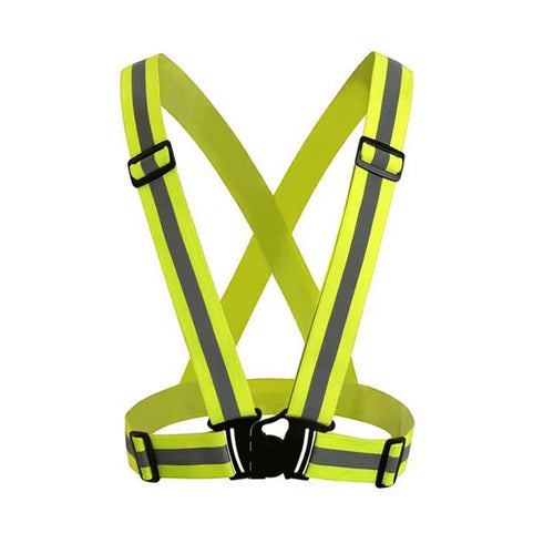 Elastic Safety Reflective Vest Straps with Reflect Strips Reflective