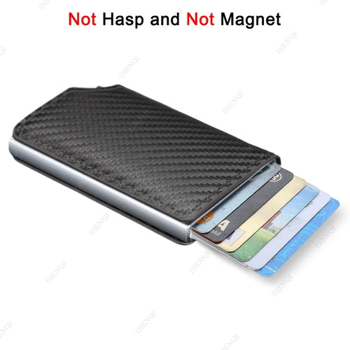 Anti Thief Rfid Credit Card Holder Smart Minimalist Wallet Men Women