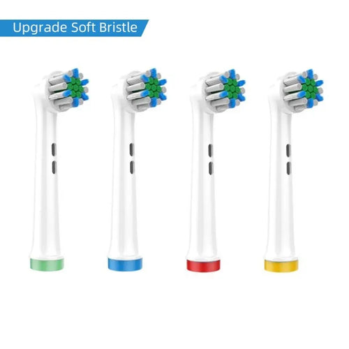 4PCS Dupont Bristle Electric Toothbrush Heads Whiten Teeth/Daily