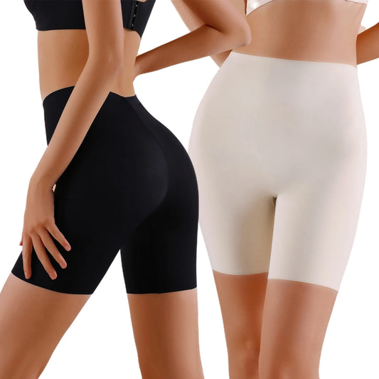 Seamless High Waist Shorts Panties For Women Tummy Control Hip Lift