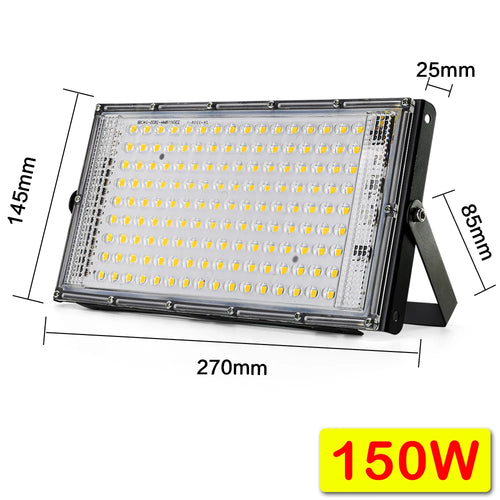 50W 100W 150W Led Flood Light IP65 Waterproof AC 220V Outdoor