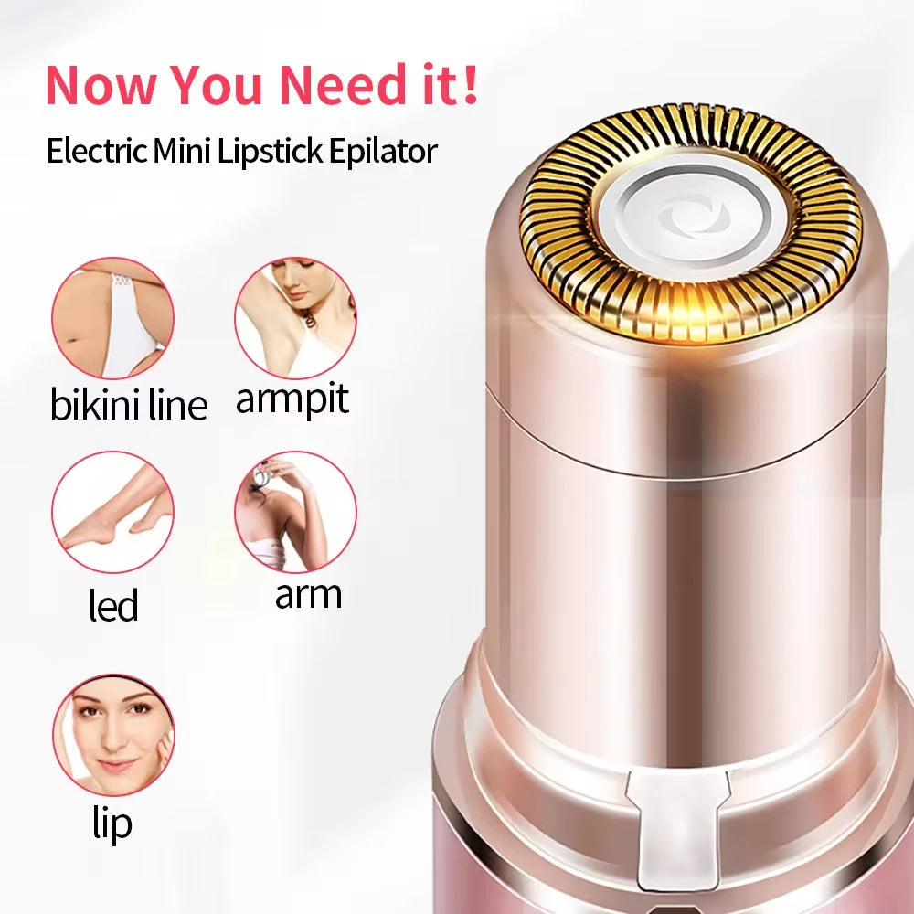 Electric Hair Removal Machine Eyebrow Trimmer Bikini Depilator Shaving