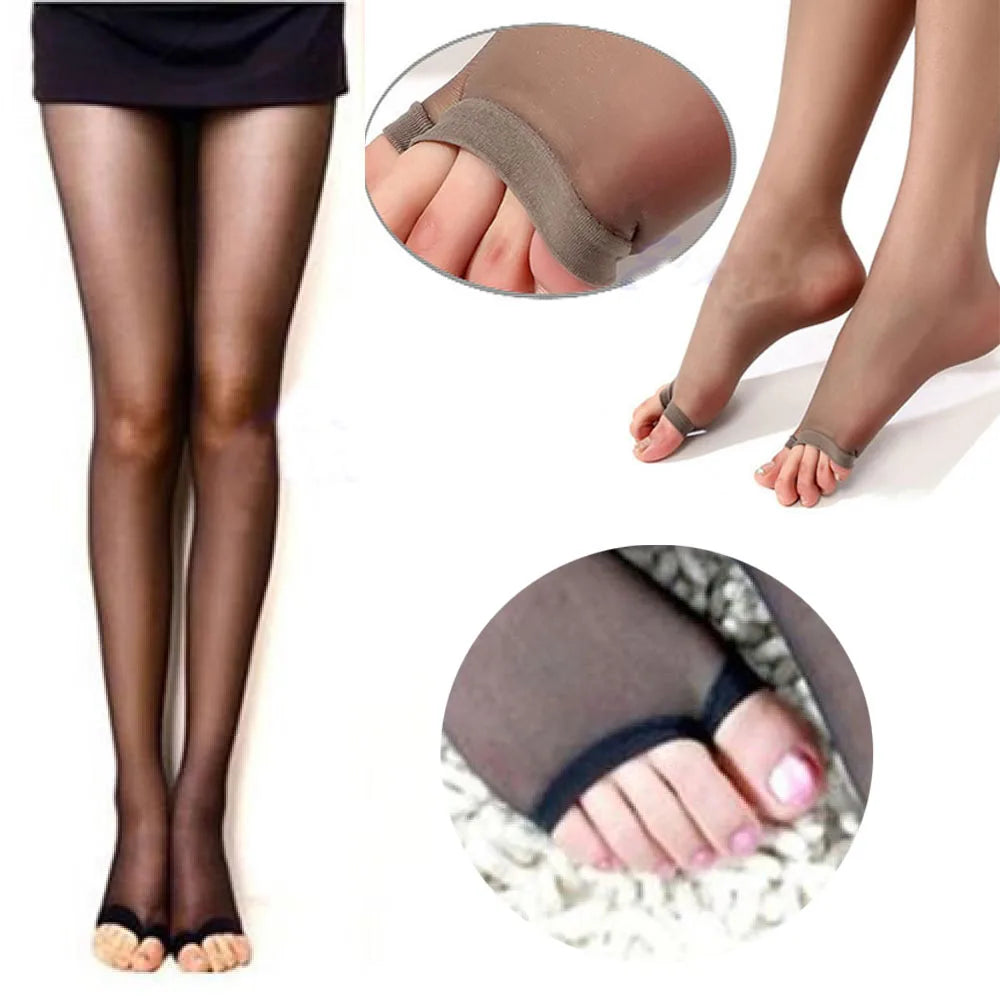 Sexy Womens Tights Stocking Panties Lady Open Toe Sheer Leggings