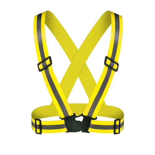 Elastic Safety Reflective Vest Straps with Reflect Strips Reflective