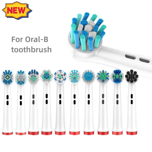 4PCS Dupont Bristle Electric Toothbrush Heads Whiten Teeth/Daily