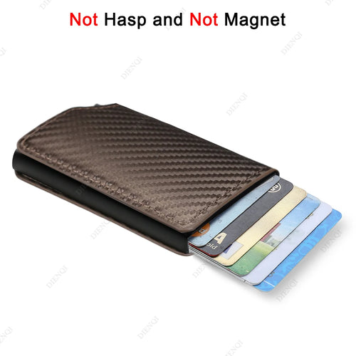 Anti Thief Rfid Credit Card Holder Smart Minimalist Wallet Men Women