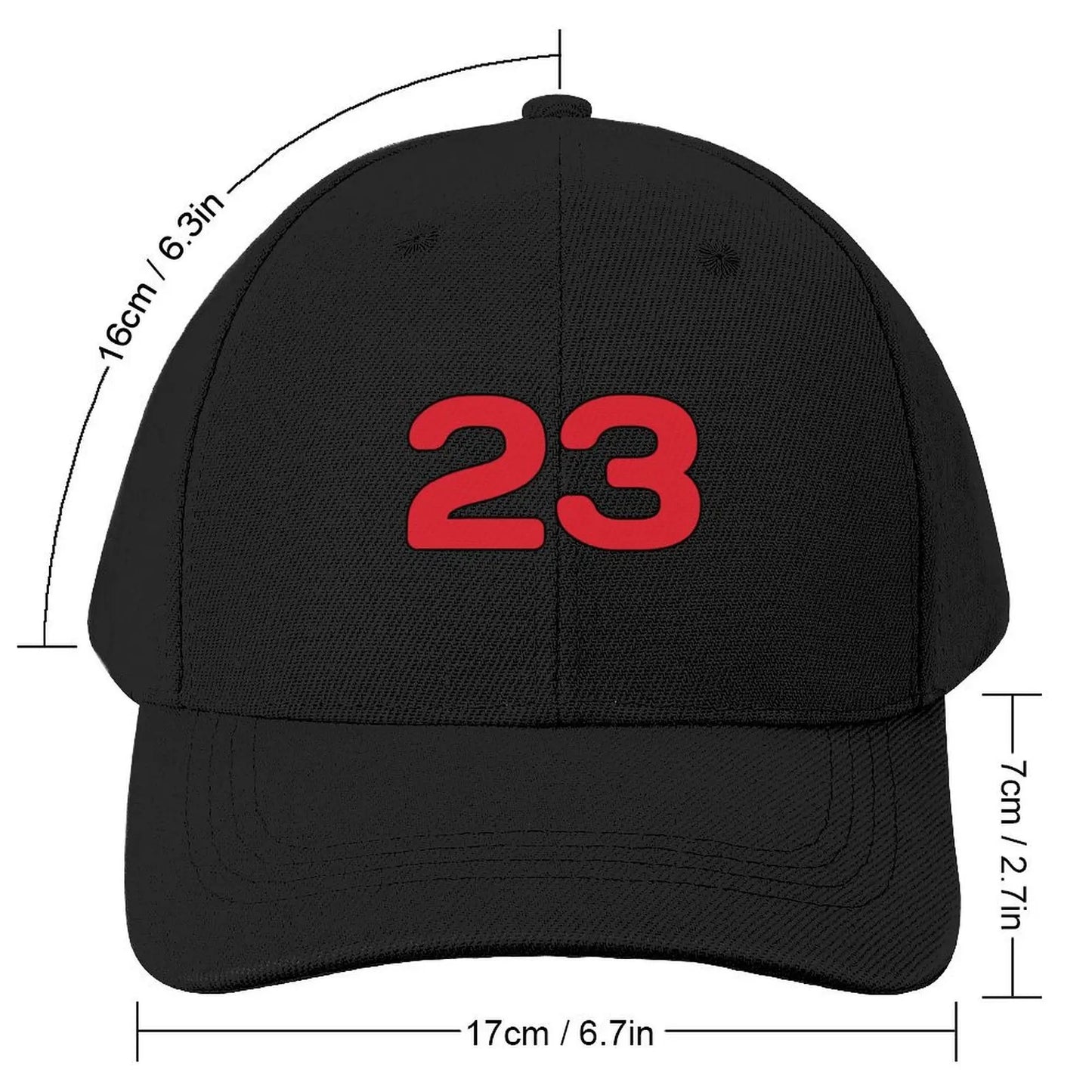 Michael Jordan 23 Baseball Cap Hat Baseball Cap hiking hat Gentleman