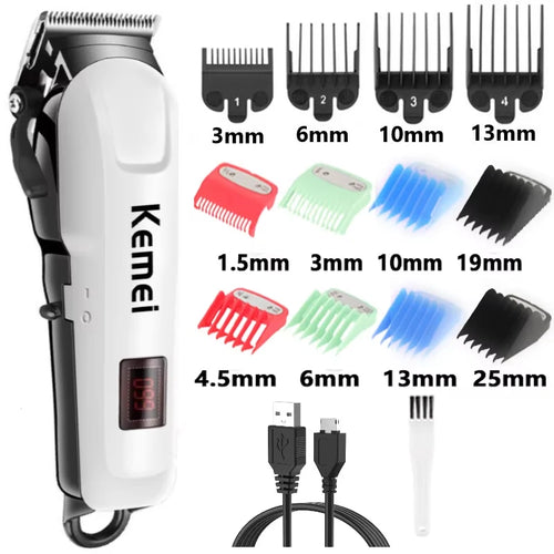 Electric Hair Clipper Hair Cut Maching Wireless Trimmer men