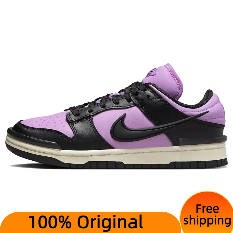 Nike Dunk Low Twist Rush Fuchsia Women's Sneakers shoes With Original