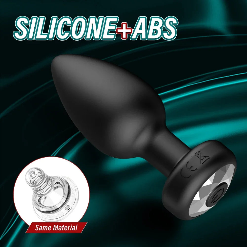 APP Wireless Control Anal Vibrator Butt Plug Men Prostate Massager