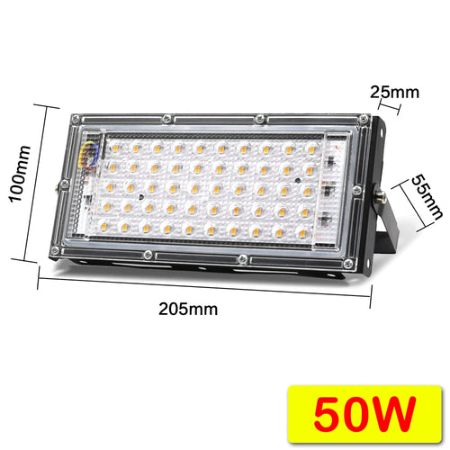 50W 100W 150W Led Flood Light IP65 Waterproof AC 220V Outdoor