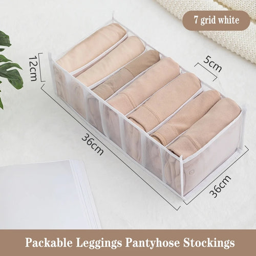 Organizer Panties Socks Storage Boxes Wardrobe Pants Clothes Underwear