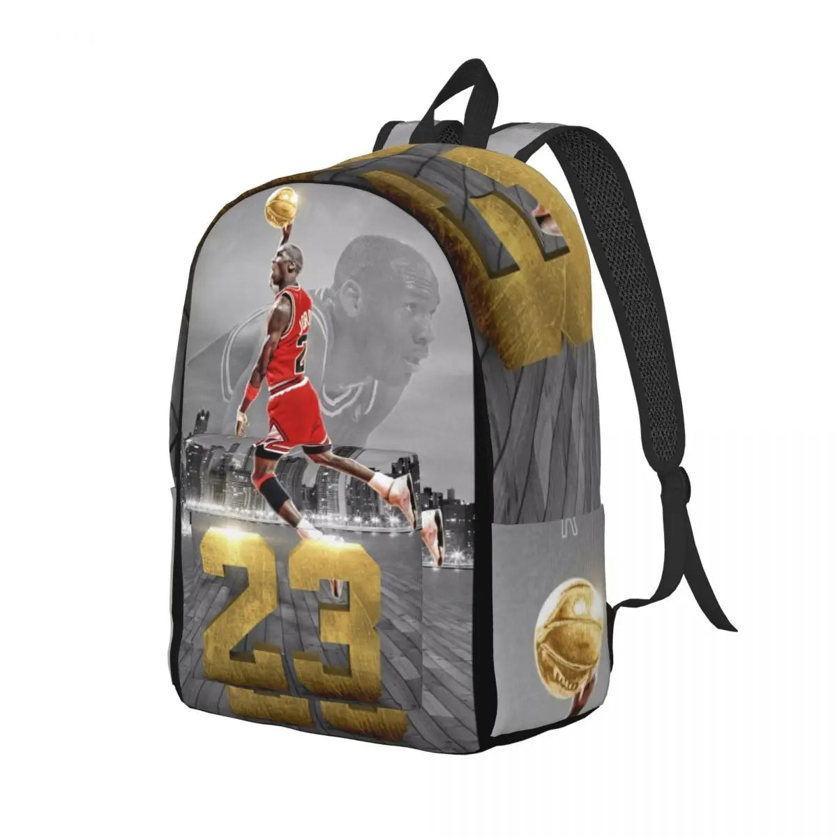 Michael-Jordan For Girls Boys Large Capacity Student Backpack