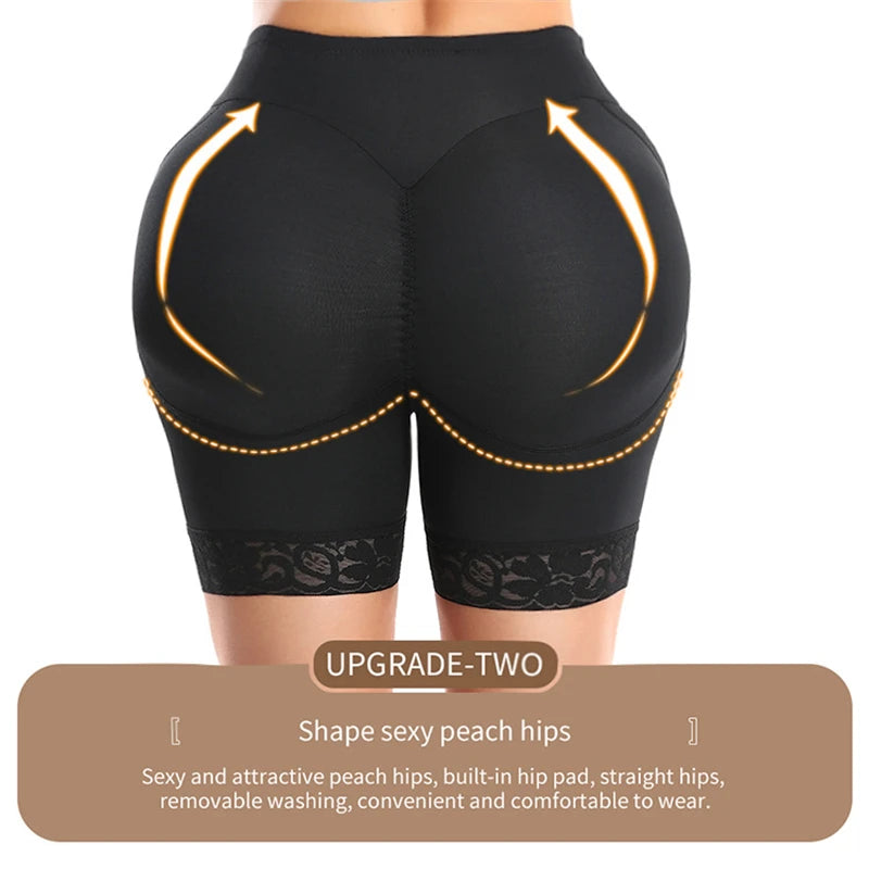 Butt Lifter Shapewear Shorts Women Fake Booty Hip Enhancer Body Shaper