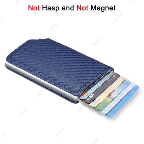 Anti Thief Rfid Credit Card Holder Smart Minimalist Wallet Men Women