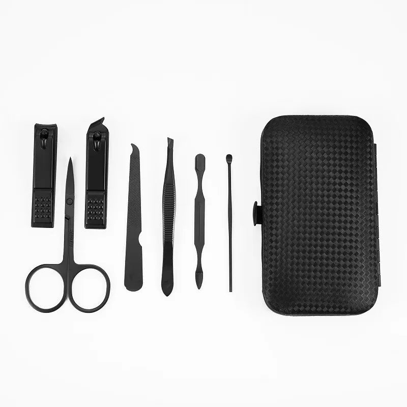 7/10/12/18/20/24PCS Set Professional Manicure Set Kits Stainless Steel