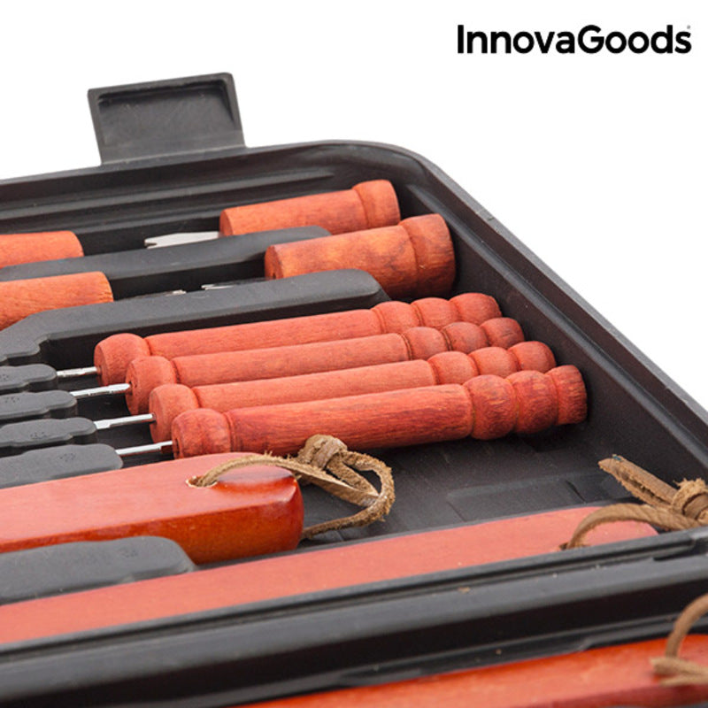 Barbecue Case Barbecase InnovaGoods 18 Pieces