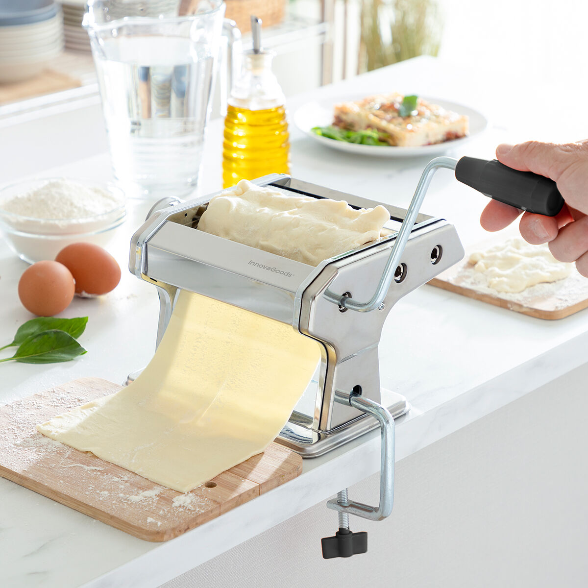 Machine for making Fresh Pasta with Recipes Frashta InnovaGoods