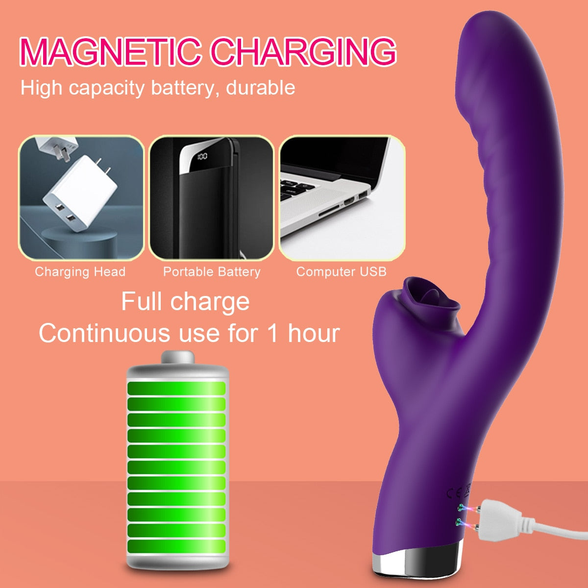 Vibrator For Women 2 In 1 Licking Machine Clitoris Stimulator G Spot