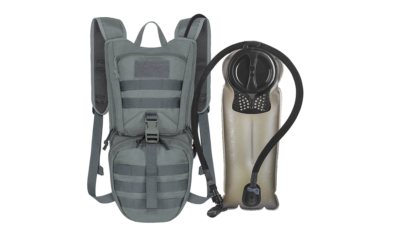 Tactical Hydration Backpack with 2.5L Bladder and Thermal Insulation