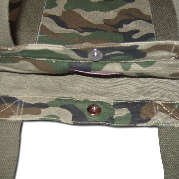 Funtote Camouflage Canvas Street Tote Bag