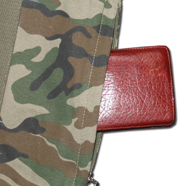 Funtote Camouflage Canvas Street Tote Bag