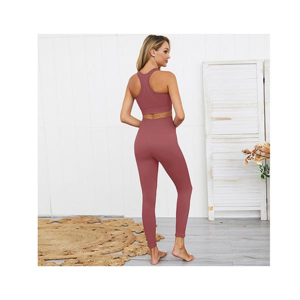 Stretchy Two Piece Outfit Sportswear Set